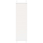vidaXL Plisirana žaluzija Bela 60x200 cm Širina tkanine 59,4 cm