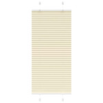 vidaXL Plisirana žaluzija Cream 60x150 cm Širina tkanine 59,4 cm