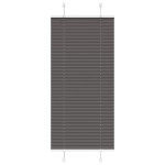 vidaXL Plisirana žaluzija črna 65x100 cm Širina tkanine 64,4 cm
