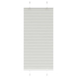 vidaXL Plisirana žaluzija svetlo siva 60x150 cm Širina tkanine 59,4 cm