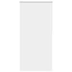 vidaXL Rolo zatemnjena bela 90x230cm tkanina širina 85,7cm poliester