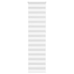 vidaXL Zebra senčilo bela 55x230 cm tkanina širina 50,9cm poliester