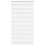 vidaXL Zebra senčilo bela 80x150 cm tkanina širina 75,9cm poliester