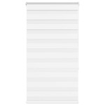 vidaXL Zebra senčilo bela 85x150 cm tkanina širina 80,9cm poliester