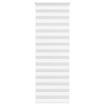 vidaXL Zebra senčilo bela 85x200 cm tkanina širina 80,9cm poliester