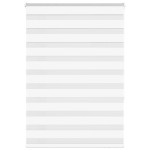 vidaXL Zebra senčilo bela 95x150 cm tkanina širina 90,9cm poliester