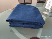 Zavese IKEA Rosenmandel (3 kosi) - temno modra