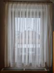 Zavese za okna s karniso - 3 kosi