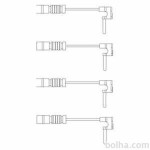Indikator obrabe Mercedes-Benz Razred C 93-01
