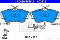 Prednje zavorne obloge 13.0460-2838.2 - VW Transporter 90-03