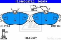 Prednje zavorne obloge 13.0460-2979.2 - Alfa Romeo, Fiat, Lancia