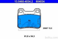 Prednje zavorne obloge 13.0460-4034.2 - Mercedes Razred C, W123