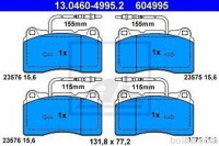 Prednje zavorne obloge 13.0460-4995.2  - Fiat
