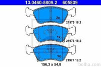 Prednje zavorne obloge 13.0460-5809.2 - Toyota