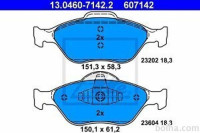 Prednje zavorne obloge 13.0460-7142.2 - Ford, Mazda