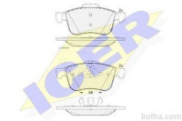 Prednje zavorne obloge IE181772 - Alfa Romeo 159 05-12
