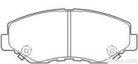 Prednje zavorne obloge S70-0261 - Honda CRV 02-06