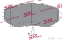 Prednje zavorne obloge S70-0494 - Mazda CX-7 06-12