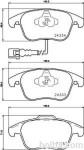 Prednje zavorne obloge S70-0534 - Volkswagen Tiguan 07-