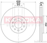 Prednji zavorni diski 1031057 - Alfa Romeo 159 07-12