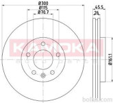Prednji zavorni diski 103265 - Chevrolet Cruze 09-