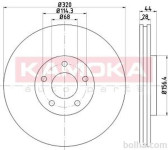 Prednji zavorni diski 103279 - Renault LagunaII 01-07