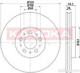 Prednji zavorni diski 103283 - Volvo S60 00-