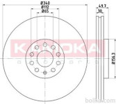 Prednji zavorni diski 103313 - Seat Leon 12-