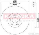 Prednji zavorni diski 103318 -  Honda Accord VIII 08-15
