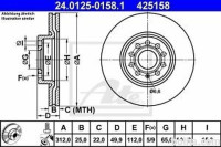 Prednji zavorni diski - Seat Leon 05-