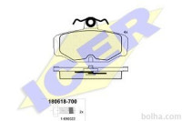 Zadnje zavorne obloge IE180618-700 - Ford