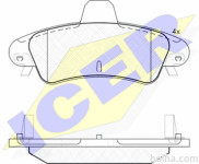 Zadnje zavorne obloge IE181735-204 - Ford Cougar 98-01
