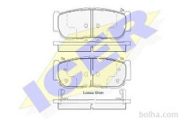 Zadnje zavorne obloge IE182151 - Ssangyong Kyron 06-