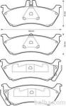 Zadnje zavorne obloge S70-1383 - Mercedes-Benz Razred M 98-05
