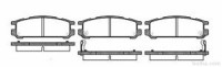 Zadnje zavorne obloge S70-1578 - Subaru Impreza 92-00