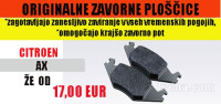 ZAVORNE PLOŠČICE AX ORIGINAL