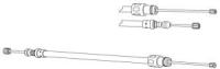 Žica ročne zavore Citroen Jumpy 94-06, spredaj, 500/305 mm