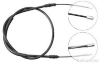 Žica ročne zavore Peugeot 106 96-03, zadaj, 1443/1124 mm