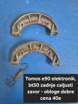 Tomos elektronik e90 , bt50 zadnje čeljusti zavore