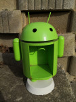 44 cm kovinski android, kovina,velik zeleni android