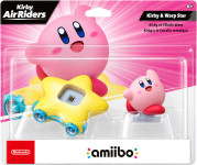 Amiibo Kirby & Warp Star (Kirby Air Riders) - novo