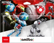 Amiibo Metroid Samus + E.M.M.I. Double Pack - novo