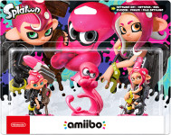 Amiibo Octoling Triple Pack Boy & Octopus & Girl (Splatoon) - novo