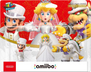 Amiibo Wedding Outfit Triple Pack Mario & Peach & Bowser (Super Mario
