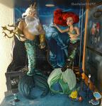 Ariela&Triton figura Disney Designer Fairytale kolekcija