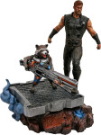 Avengers Infinity War Thor in Rocket Raccoon zbirateljski kip 30cm - n