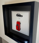 Avtomobilčki v OKVIRJU različni modeli 1:64