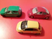 Avtomobili,miniature,modeli,makete - FIAT PUNTO,500,WOLKSVAGEN BEATLE
