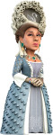 Bridgerton Queen Charlotte Minix zbirateljska figura 12cm - novo