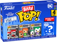 Funko Bitty Pop DC Harley Quinn 4-Pack - novo
